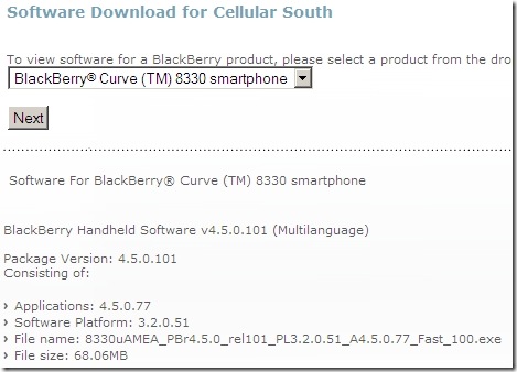 cellularsouth8330