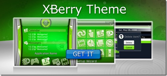xBox BlackBerry Theme - Elecite