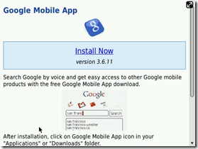 Google Mobile App Update
