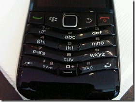 BlackBerry Pearl 9105 Keyboard