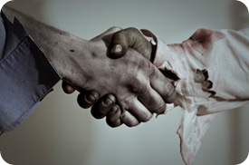 zombie handshake