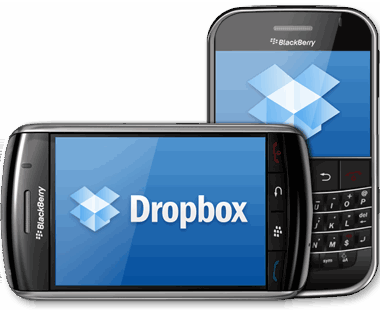dropbox for BlackBerry