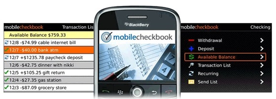 mobile checkbook