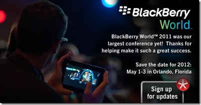 BlackBerry World 2012