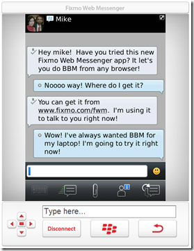 Fixmo Web Messenger3