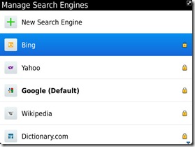 9900 Browser Search Options