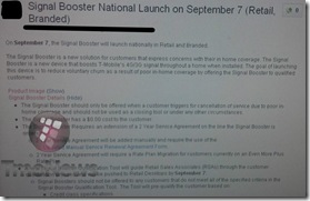 T-Mobile signal booster 
