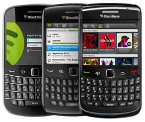 Spotify BlackBerry
