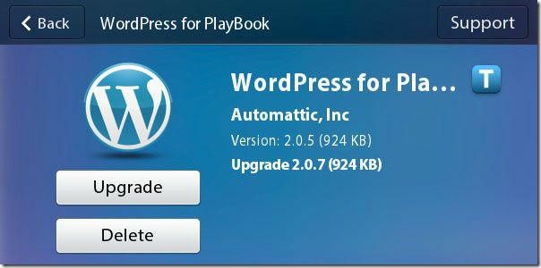 Wordpress PlayBook Update