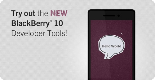 BlackBerry 10 Hello World