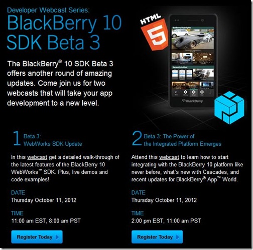 BlackBerry 10 Webinar