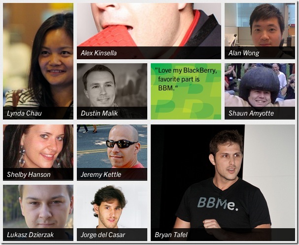BlackBerry Dev Relations Team