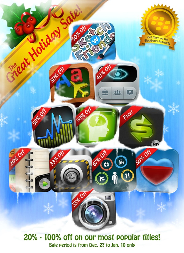 PlayBook App Sale Banner
