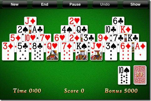 Solitaire City for iPhone Screenshot 3 of 7