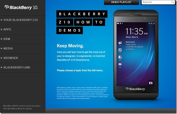 BlackBerry Z10 Support - How To Demo BlackBerry Z10 Smartphone Help 101-000115