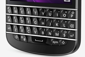 BlackBerry Q10 keyboard
