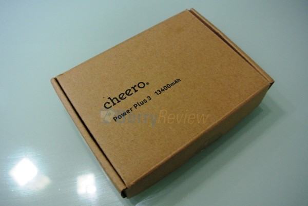 cheero Power Plus 3 13400mAh Retail Packaging front