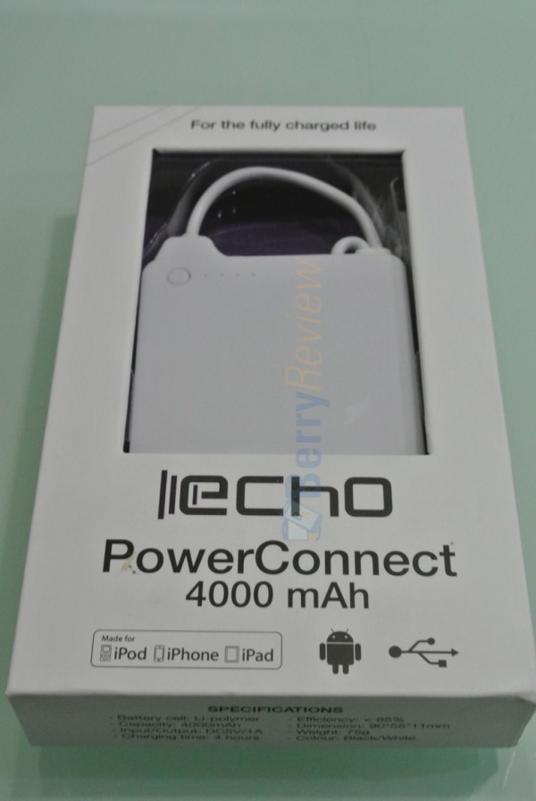 Echo PowerConnect 4000mAh Retail Pack front