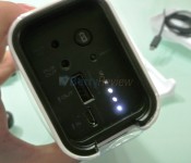 Braven Lux side panel with battery indicator