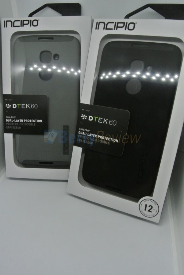 Incipio DualPro Case for BlackBerry DTEK60, retail packaging
