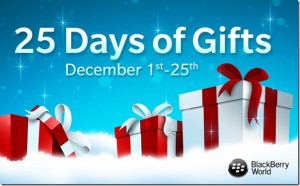 25 days of gifts